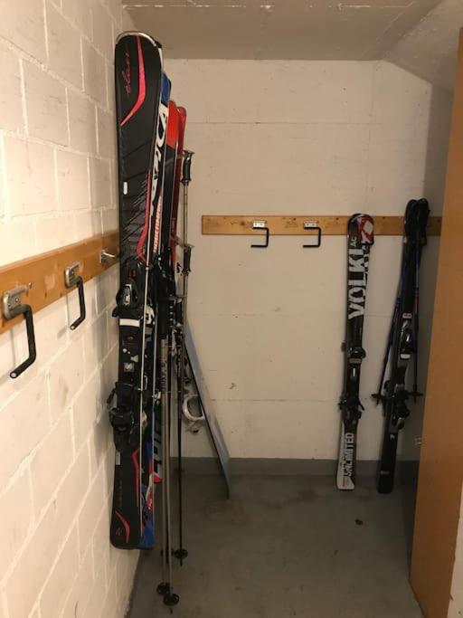 Private Apartment With Parking Spot In The Center Flims Bagian luar foto